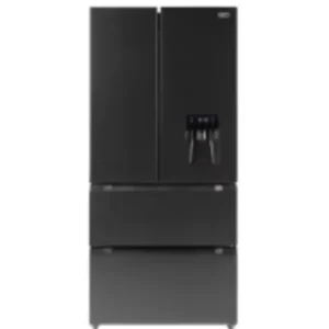 Defy 492L Onyx French Door Fridge Freezer - front view